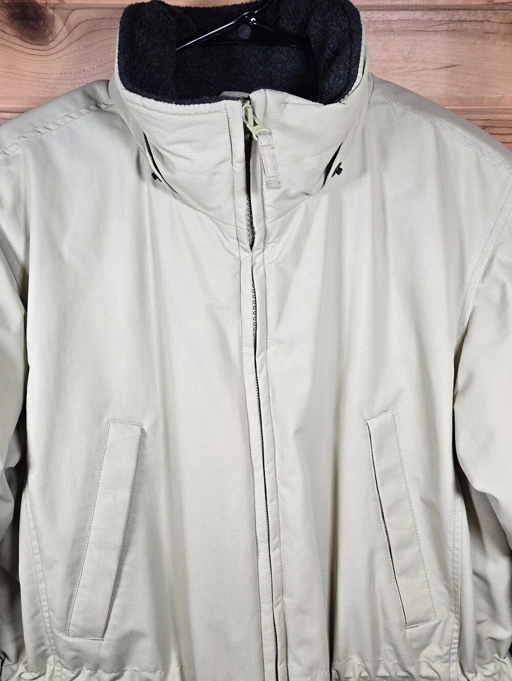 Lands' End Squall Waterproof Insulated Parka Jacket Women's Medium 10/12 Green
